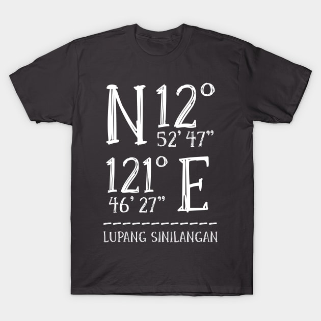 Philippines Coordinates T-Shirt by wearthistee